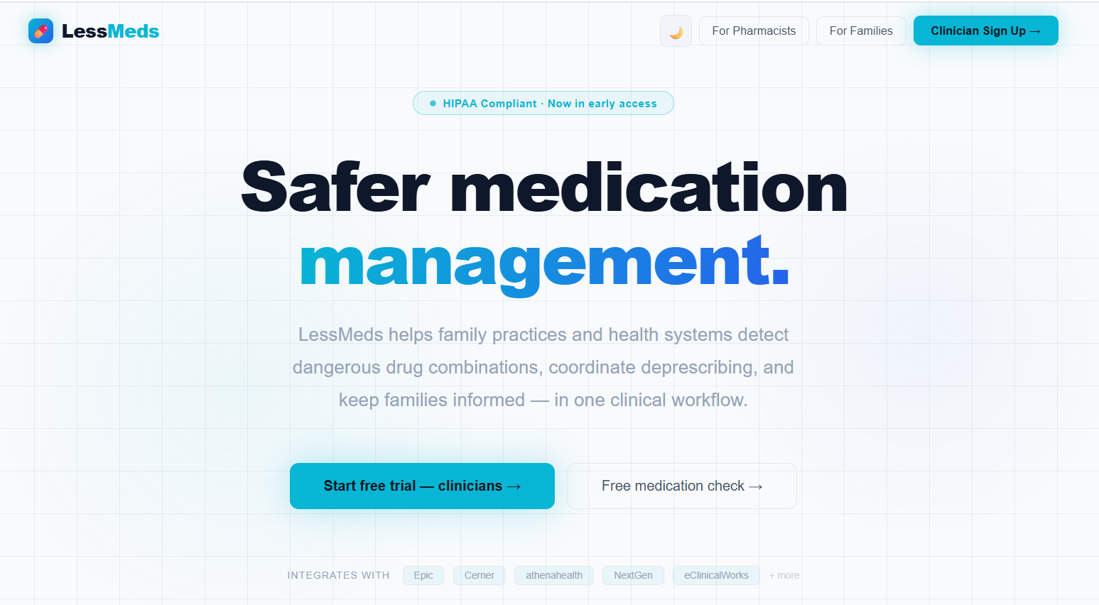LessMeds screenshot